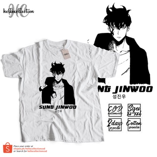 Solo Leveling - Sung Jinwoo Design 3 Manhwa Shirt เสื้อยืด