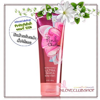 Bath &amp; Body Works / Ultra Shea Body Cream 226 ml. (Pink Chiffon)