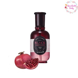 [Sep โค้ด 2JZNDG ลด 75B ขั้นต่ำ 300B วันที่ 1-30 ก.ย.2566] (แพ็คเกจใหม่) Skinfood Black Pomegranate Energy Toner 150ml โทนเนอร์เข้มข้นสูตรทับทิมดำเมดิเตอร์เรเนี่ยน