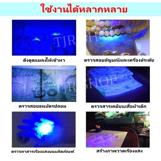Silver Light หลอดนีออนแบล็คไลท์ T8 15W 12V ยาว 45 ซม. หลอดดักยุง หลอดล่อแมลง Black Light Blue 1 ชิ้น