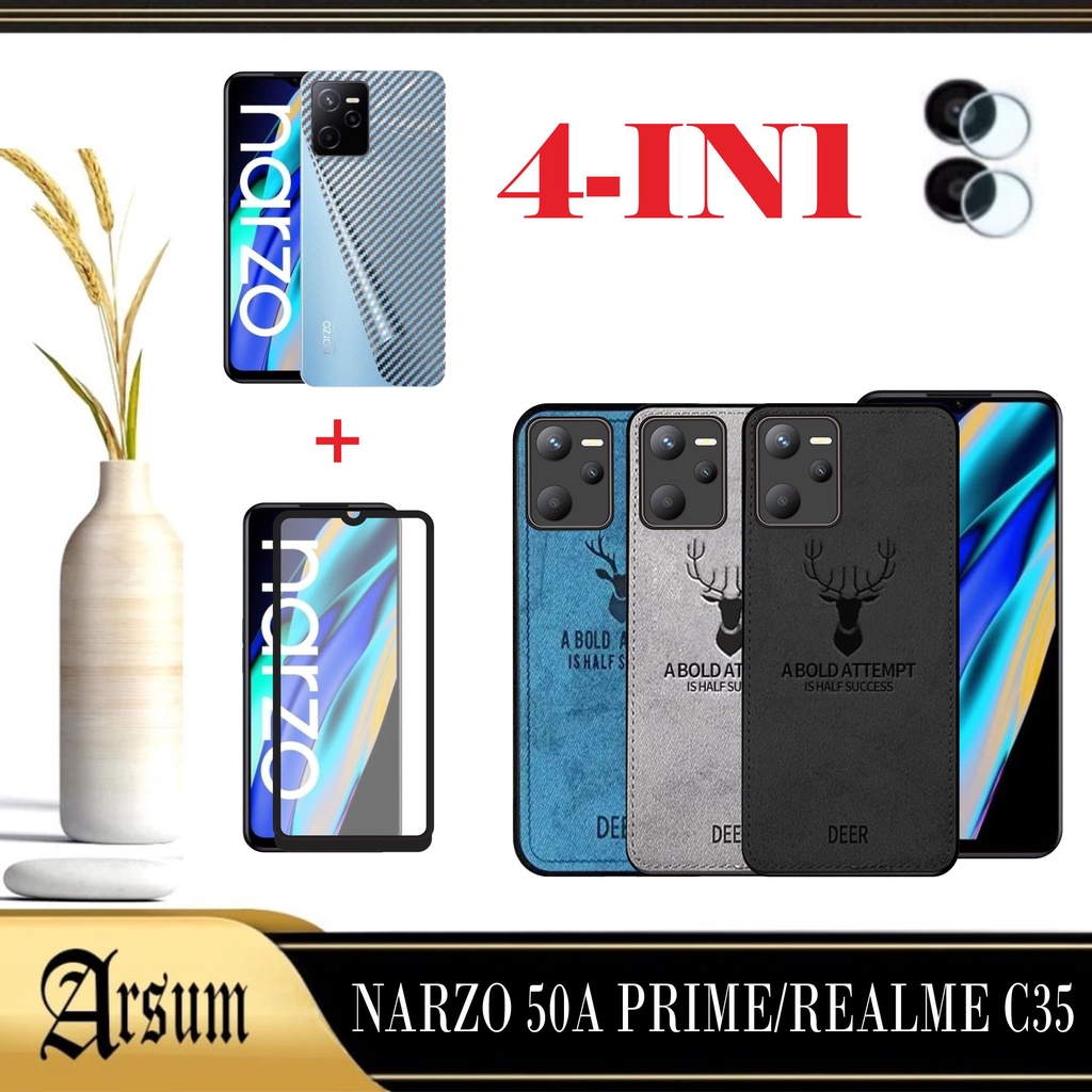 LAYAR Case OPPO A57 4G NARZO 50 5G V23 C35 NARZO 50A PRIME A95 Oppo A54 4G Oppo A55 5G Oppo A74 4G O