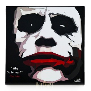 Joker #1 โจ๊กเกอร์​ คู่ปรับ Batman แบทแมน รูปภาพ​ติดผนัง pop art Dc comics การ์ตูน กรอบรูป แต่งบ้าน ของขวัญ ของสะสม