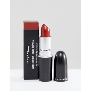 ส่งฟรี MAC Matte Lipstick 3g สี Chili  ลิปสติกแบบเนื้อแมตต์ AUG01