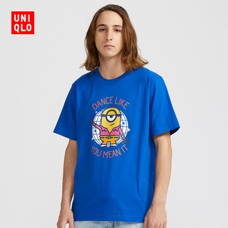 [S-5XL] Uniqlo เสื้อยืดแขนสั้น พิมพ์ลาย สําหรับผู้ชาย