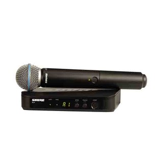 SHURE BLX24A/B58-Q12 ชุดไมค์ลอยมือถือเดี่ยว ย่าน UHF คลื่นความถี่ 748-758 MHz