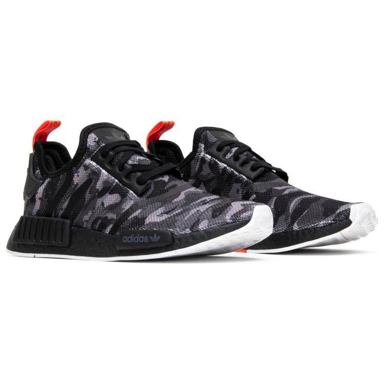 Adidas NMD R1 NYC Black Camo Red Limited Edition G28414