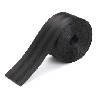 สายนิรภัย สายไนล่อน สายสะพาย สายเบลท์รถยนต์ 1.2 -2 นิ้ว สีดำ สีขาว seat belt Nylon Polyester Webbing