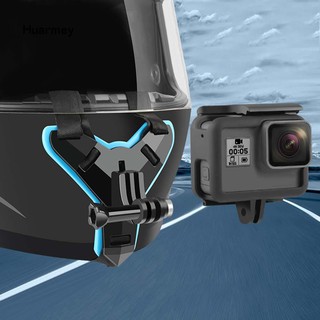 ★ HU กล้องติดหมวกกันน็อคสำหรับกล้อง GoPro