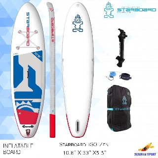 STARBOARD INFLATABLE SUP 108" X 33" X 5.5" iGO ZEN LITE - บอร์ดสูบลม บอร์ดยืนพาย กระดานยืนพาย