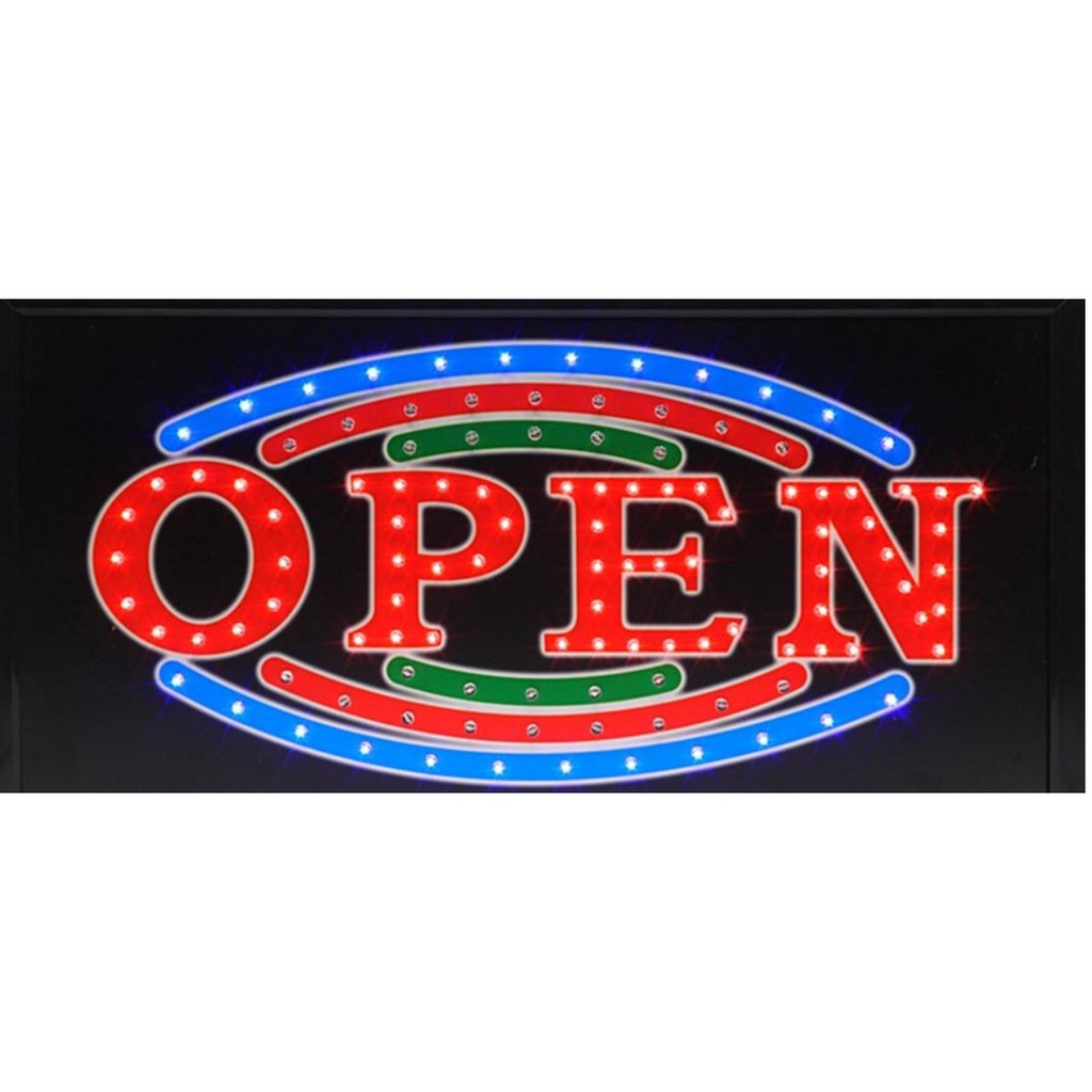 ป้ายไฟ LED ป้ายไฟ OPEN WELCOME/OPEN/Coffee/HAIR CUT/Welcome/ ป้ายไฟหน้าร้าน