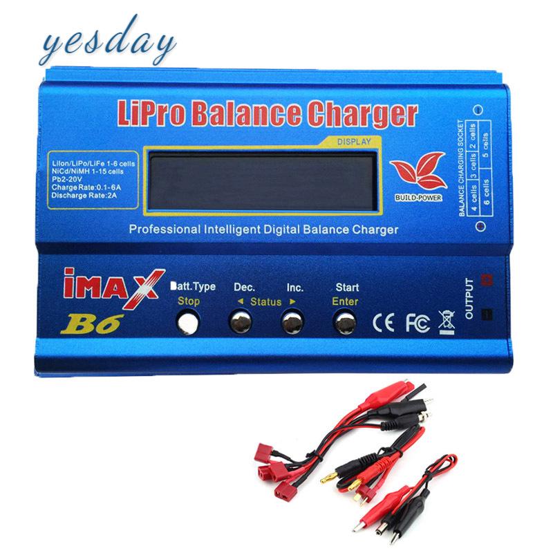 Y① iMAX B6 B6AC LCD Screen Digital RC Lipo NiMh Battery Balance Charger Multifunction