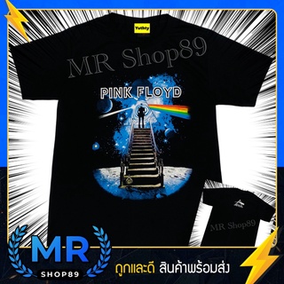 เสื้อวง Pink Floyd เสื้อยืดแฟชั่นวินเทจ90 ไม่มีตะเข็บข้าง ใส่ได้ทั้งชายและหญิง