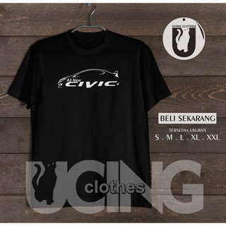 เสื้อยืด ลาย Civic All new สําหรับยานยนต์