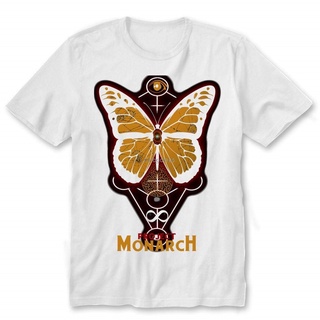 [S-5XL] เสื้อยืด พิมพ์ลาย Project Monarch Conspiracy สีขาว