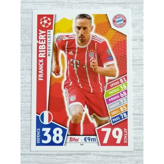 MATCH ATTAX UEFA 2017/18 BAYERN MUCHEN (จำหน่ายแยกใบ)