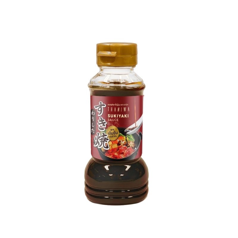 [ซื้อ1แถม 1] ซอสสุกียากี้ญี่ปุ่น SUKIYAKI SOUP BASE ตรา​ ธานิวะ 200ml.