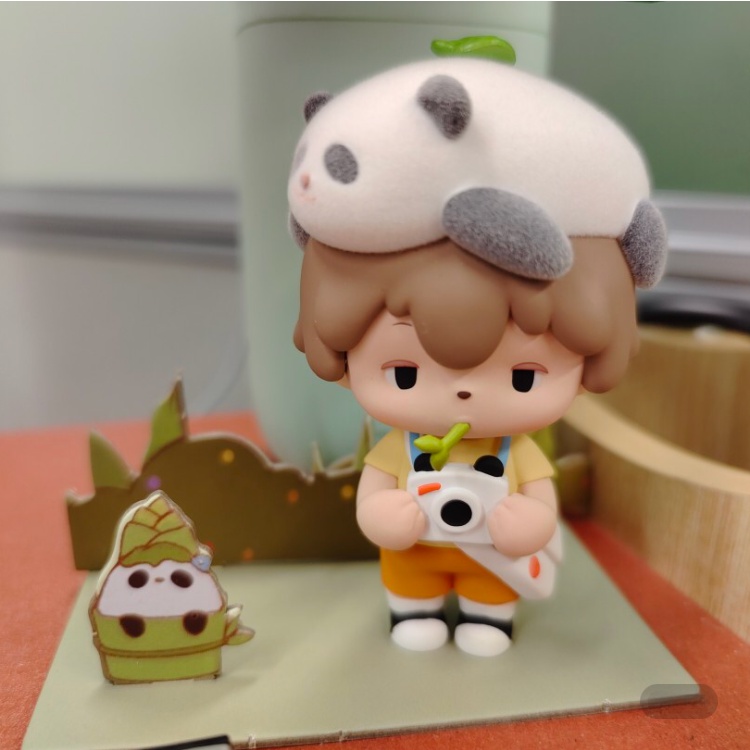 ของแท้Aggie Adventure Series Blind Box Doll Figure Jewelry ของขวัญปกป้องสิ่งแวดล้อม การป้องกันสัตว์