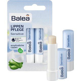 ลิปมันจากเยอรมันสูตรอ่อนโยน Balea Lippen Pflege Sensetive Duo มี 2 แท่งในหนึ่งแพ็ค คุ้มสุดคุ้ม!!!