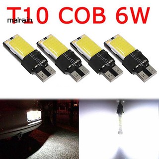 mal t 10 w5 w 194 168 cob 6 w canbus ไฟ led สําหรับติดด้านข้างรถยนต์ 4 ชิ้น