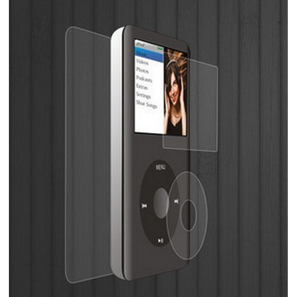 2 * ชุดเลนส์หน้าจอใส Clickwheel ปกหลังป้องกันฟิล์มสําหรับ iPod 6th gen 7th gen classic 80gb 120g 160