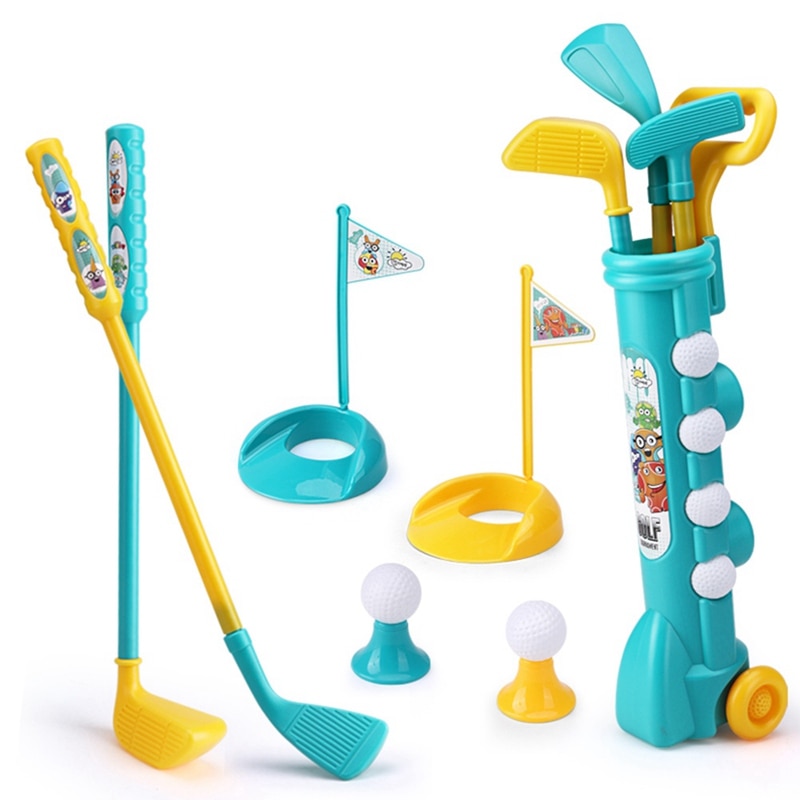 plastic golf set