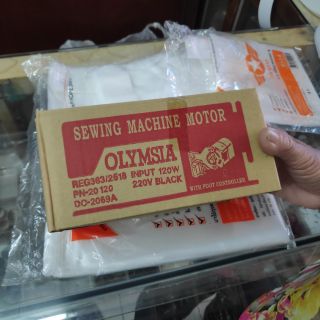 มอเตอร์จักรเย็บผ้าโอลิมเซีย (OLYMSIA) ของแท้ จักรหัวดำ/จักรกระเป๋าหิ้ว