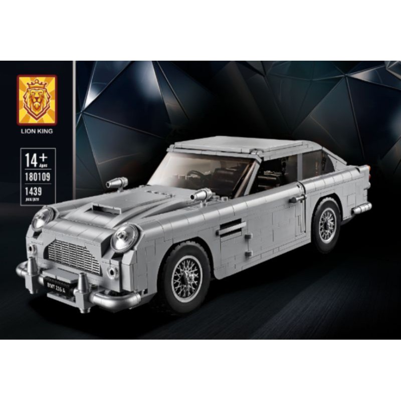 เลโก้ ตัวต่อ Aston Martin รถ เจมส์บอนด์ 007 James Bond No.180109 จำนวน  1439ชิ้น - Toymegaplaza - Thaipick