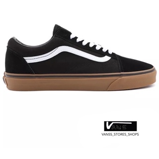 VANS OLD SKOOL GUM BLACK SNEAKERS สินค้ามีประกันแท้