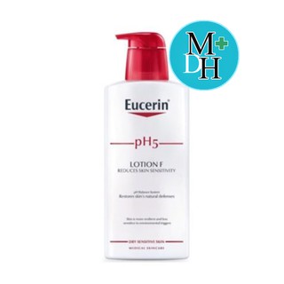 Eucerin pH5 Lotion F ยูเซอริน พีเอช 5 โลชั่น สำหรับ ผิวแห้งมาก หรือผู้ที่อยู่ในที่อากาศหนาวเย็น ขนาด 400 ml 12769