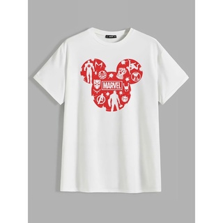 [S-5XL] เสื้อยืด พิมพ์ลายการ์ตูน Zara X MICKEYMOUSE สีดํา นําเข้าพรีเมียม สําหรับผู้ชาย และผู้หญิง