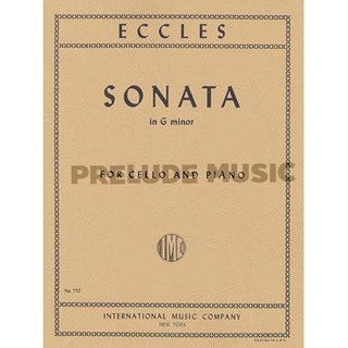 (Cello) Eccles, H: Sonata G minor (IMC770)