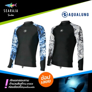 เสื้อดำน้ำแขนยาวผู้ชาย CAMO Rash Guard Men