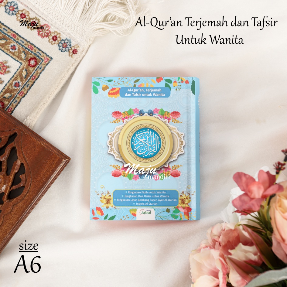 alquran doa dan dzikir untuk wanita mushaf terjemah dn tafsir wardah lengkap 30 juz pojok 15 baris k