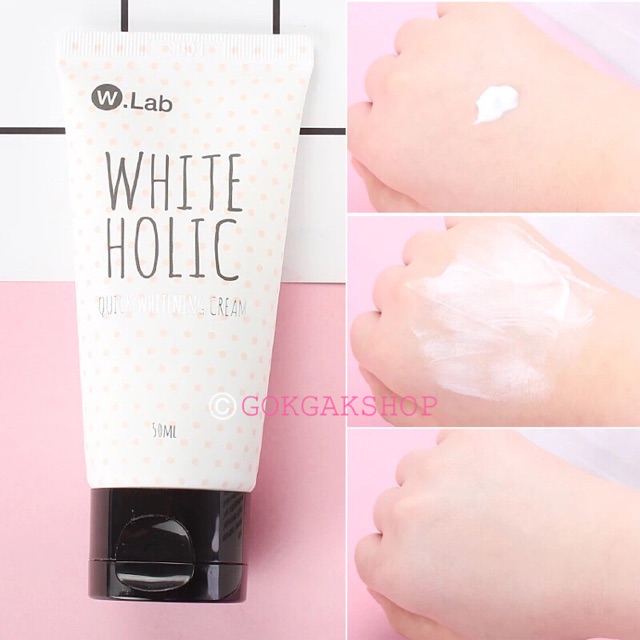 ครีมคอนซีลเลอร์🇰🇷W.Lab WHITE HOLIC ปรับผิวขาวสว่างใส แบบ