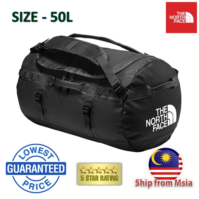 The North Face กระเป๋าเดินทาง กระเป๋ากันน้ํา ขนาดกลาง 50L