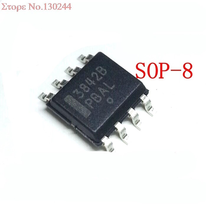 UC3842A UC3842B UC3842 10 ชิ้น/ล็อต = KA3842 KA3842A KA3842B SOP-8 และ IC pxb6 =