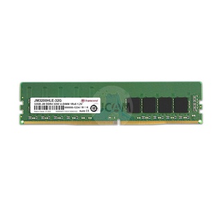 Transcend RAM-Memory DDR4-3200 U-DIMM 32GB รับประกันตลอดอายุการใช้งาน-JM3200HLE-32G