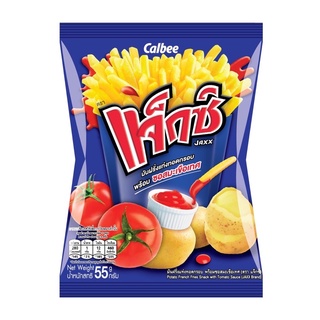 [1ซอง]แจ็กซ์ มันฝรั่งแท่งทอดกรอบ ขนาด 55 กรัม [20฿]