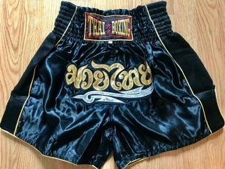 กางเกงมวยผู้ใหญ่ตาข่ายข้าง [For adults] มี 9 สี [พร้อมส่ง] มีเก็บเงินปลายทาง Muay Thai Shorts 泰拳裤