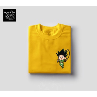 HunterXHunter Gon Freecs อะนิเมะแรงบันดาลใจ Tees Unisex Tshirt สําหรับผู้ชายและผู้หญิง - ยึด D E76