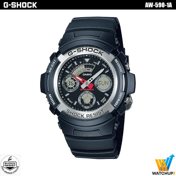 Casio G-shock รุ่น AW-590-1 - Black
