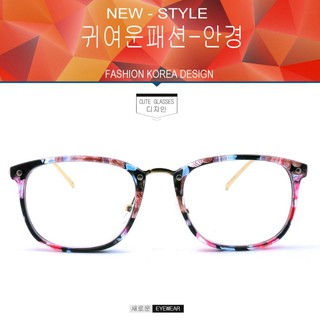 Fashion เกาหลี BS-5970 สีลายดอกขาทอง สวมไส่สบายทันสมัย (Designed byKorea)