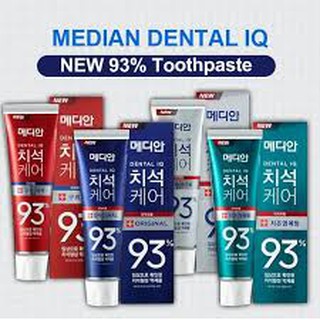 ยาสีฟันเกาหลี MEDIAN DENTAL IQ 93%  ของแท้ สั่งจากเกาหลี