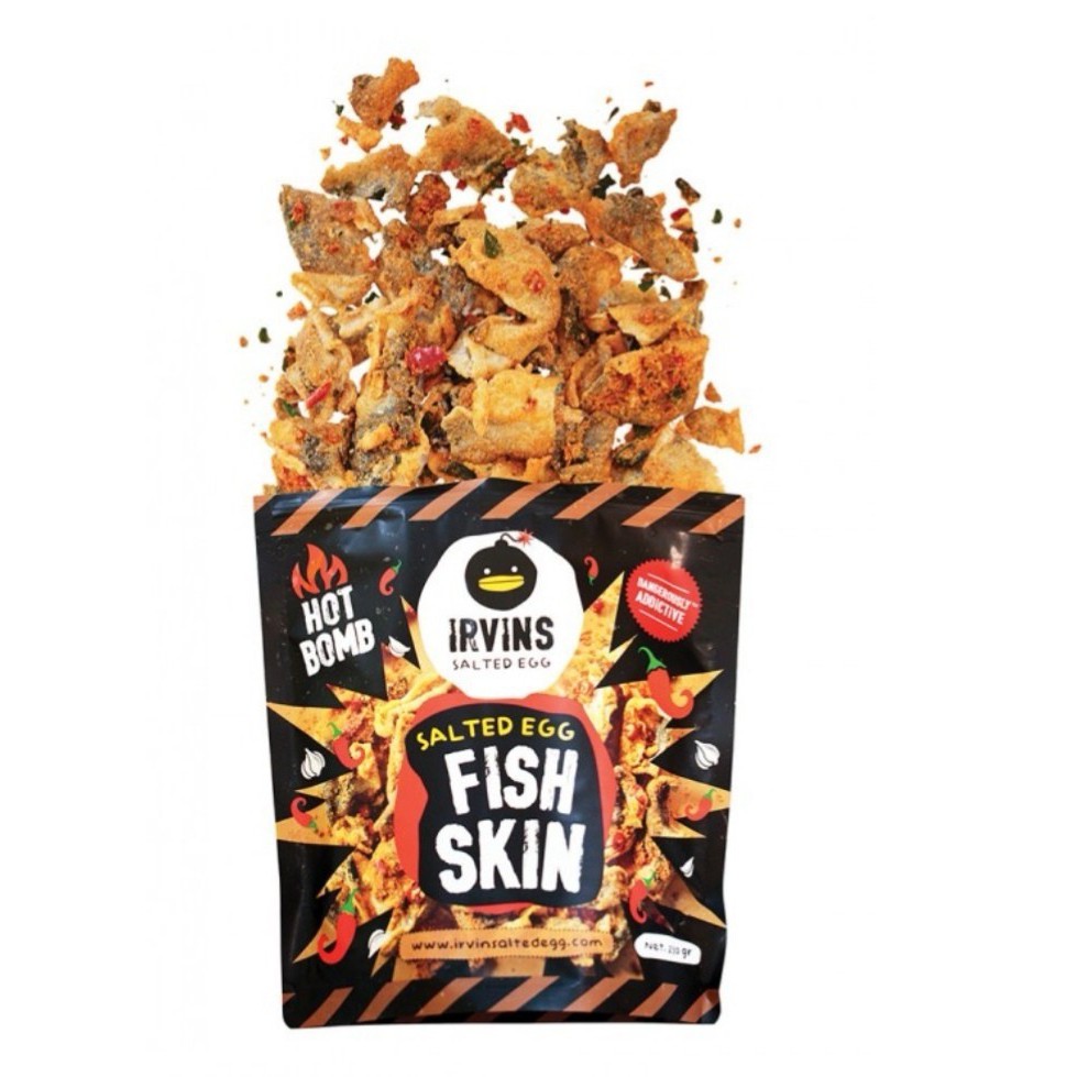 IRVINS - SALTED EGG FISH SKIN // HOT BOOM | Shopee Thailand