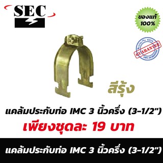 แคล้มประกับท่อ IMC 3-1/2" สีรุ้ง