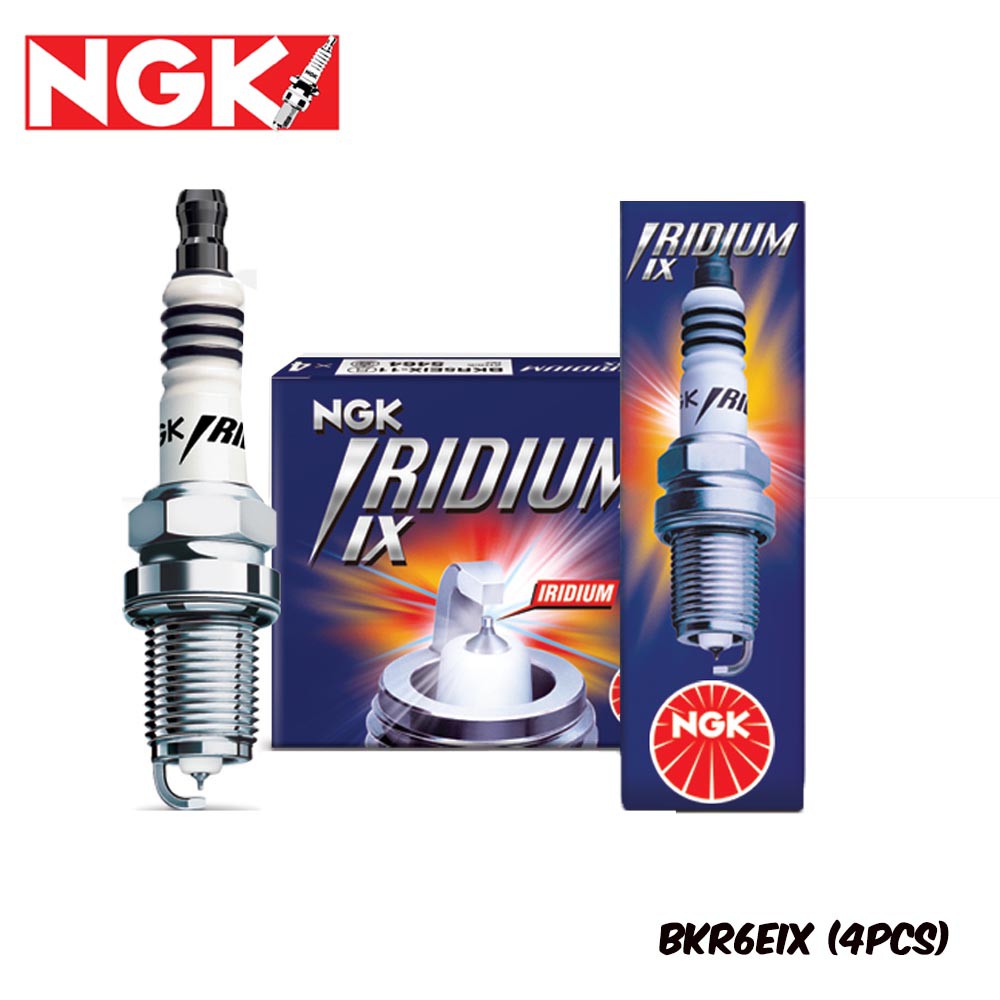 หัวเทียน NGK Iridium IX BKR6EIX (4 ชิ้น)