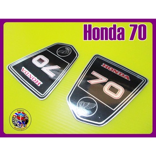 เพจข้างถัง Honda 70 Frame Aluminium Decal Set