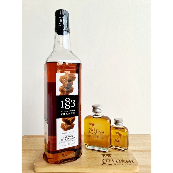 ไซรัปกลิ่นซอลท์คาราเมล Salt Caramel [> แบ่งขาย <] แบรนด์ 1883 Syrups made in France 🇨🇵