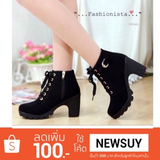 พร้อมส่ง!  COLLECTION STYLE KOREA Fashion boots. รองเท้าบูท แฟชั่น สุดฮิต