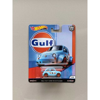 Hotwheels Gulf 60s Fiat 500D Modificado No 1 of 5